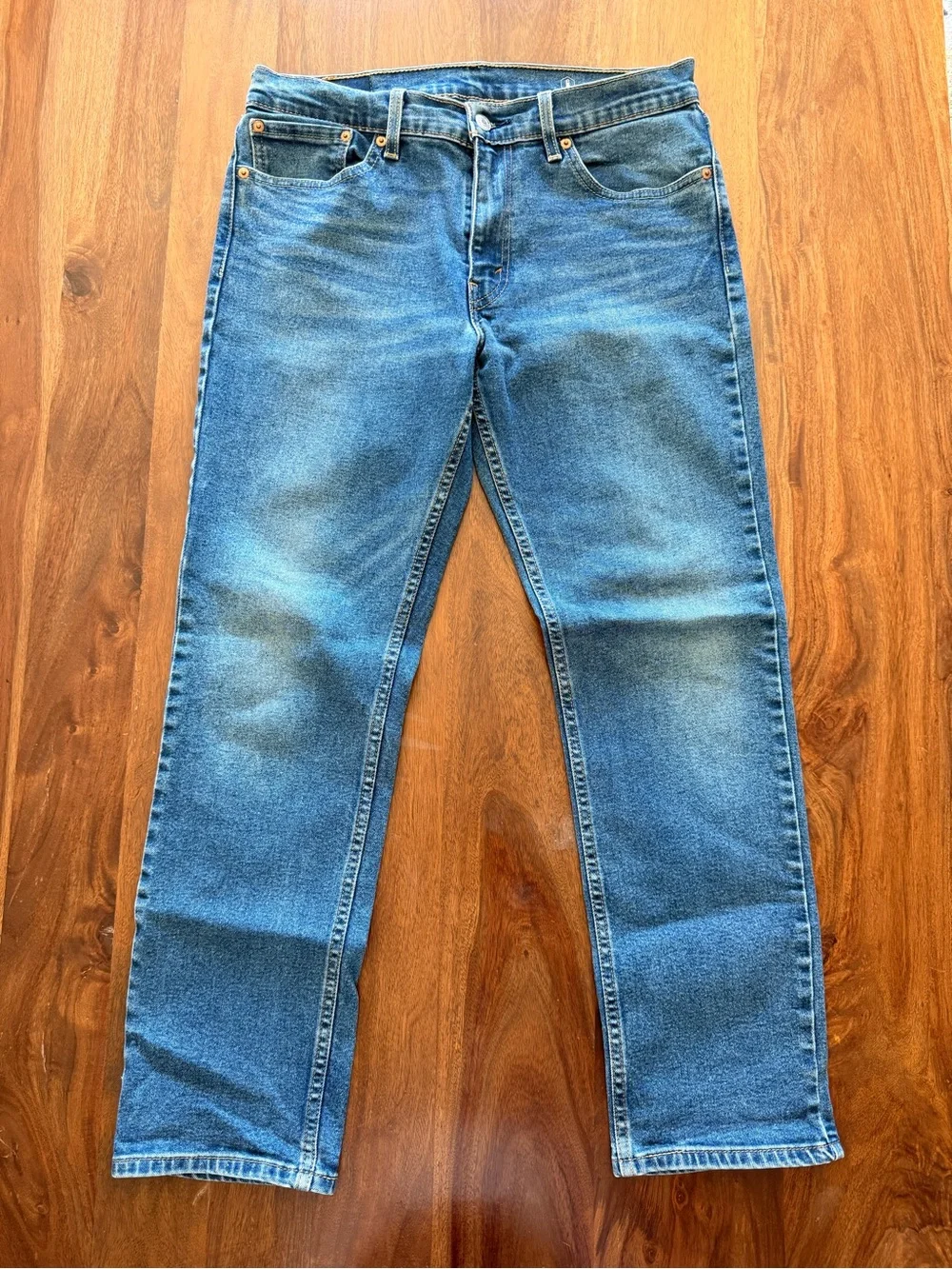 Levi's Men's Straight Blue Denim Jeans